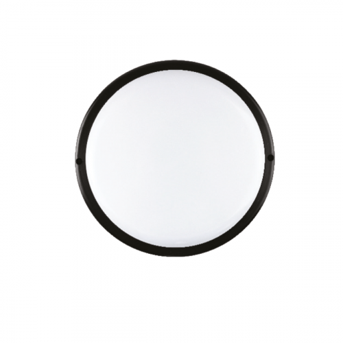  LED PC BLACK CEIL LUMINAIRE 230V AC IP65 20W 1800lm 6000K 110° Ra80