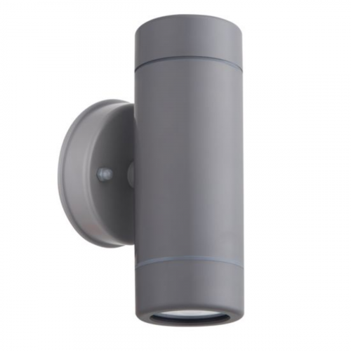  UP-DOWN GREY PP WALL LIGHT GU10Max.2x3W LED IP65