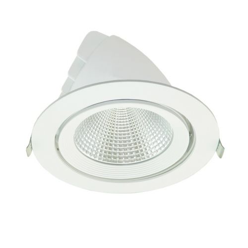  WHITE LED RECESSED MOVABLE LIGHT 20W 4000K 60° 1550LM 230V Ra80