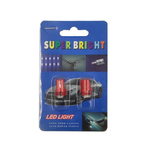 LED LAMP T5 1SMD HIGH BRIGHTNESS RED 12VDC