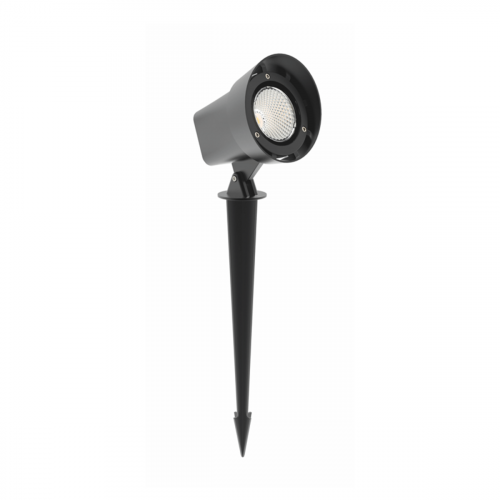  ^LED COB SPOT LUMINAIRE & SPIKE 19W 1400LM 40° 230V AC 3.000K DARK GREY CRI80 IP65 30.000HRS