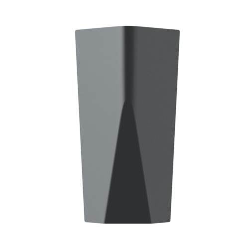  ^LED SMD WALL LUMINAIRE 11W 370LM 140° 230V AC 3.000K DARK GREY CRI80 IP65 30.000HRS