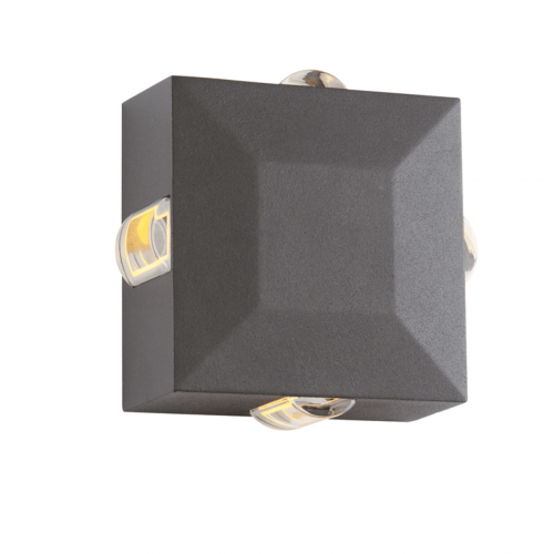  ^LED HP WALL LUMINAIRE 5W 170LM 15° 230V AC 3.000K DARK GREY CRI80 IP54 30.000HRS
