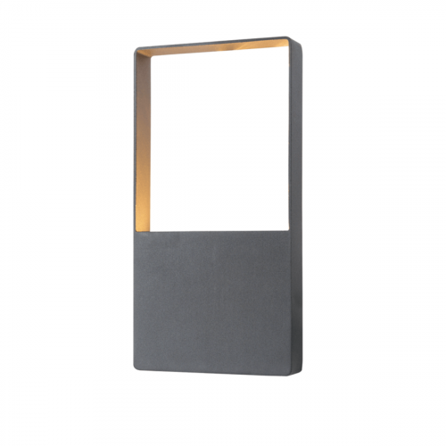  ^LED SMD WALL LUMINAIRE 4W 240LM 200° 230V AC 3.000K DARK GREY CRI80 IP54 30.000HRS