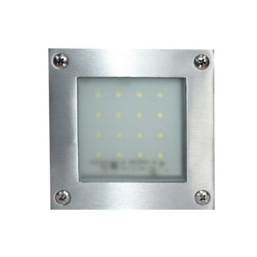  NETTO ΠΛΑΦΟΝΙΕΡΑ ΕΞΩΤΕΡΙΚΗ LED ΨΥΧΡΟ 105X105 ΠΑΡ. ΝΙΚΕΛ ΜΑΤ