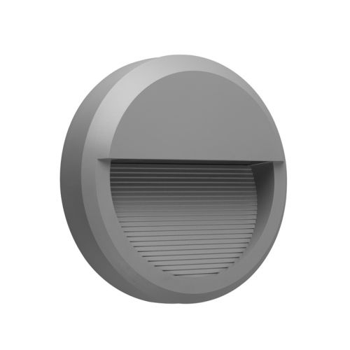  NETTO ΑΠΛΙΚΑ ΓΚΡΙ ΕΠΙΤΟΙΧΗ  PC 230V IP65 8W 3.000K 430LM