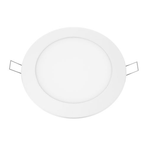 LED SLIM PANEL WHITE ROUND REC. 12W 3000K 1040Lm Φ170 230V AC Ra80