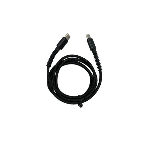 Charging Braided Cable TYPE-C TO C 1m Black