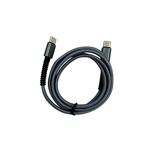 Charging Braided Cable TYPE-C TO C 1m GREY