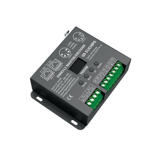 CV DMX Decoder & Master 12-24VDC 480~960W 8A*5ch