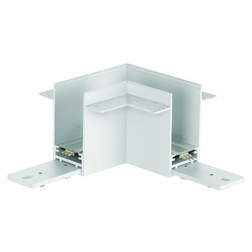 L Corner Magnetic Mini Recessed Sandy White 1pc