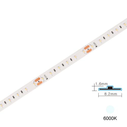 LED STRIP 120L 24VDC 9.6W 6000K 8mm IP65H CRI95
