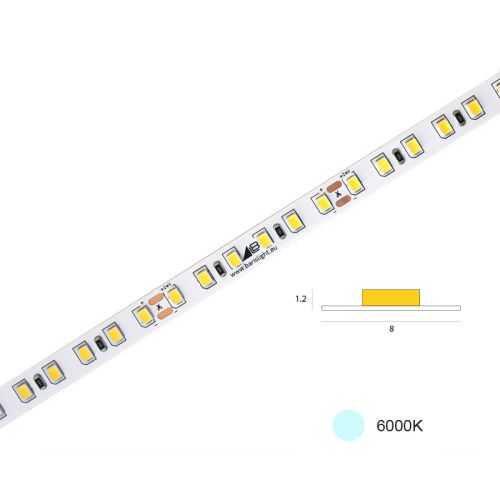 LED LIGHT STRIP VALUE 120L 24VDC 9.6W IP20 6000K 