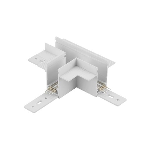 T Corner Magnetic Mini Recessed Sandy White 1pc